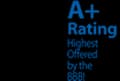 A+ Rating with the BBB A+ Rating with the BBB